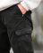 Карго штаны Oversize (Black)  черные ВТ5300
