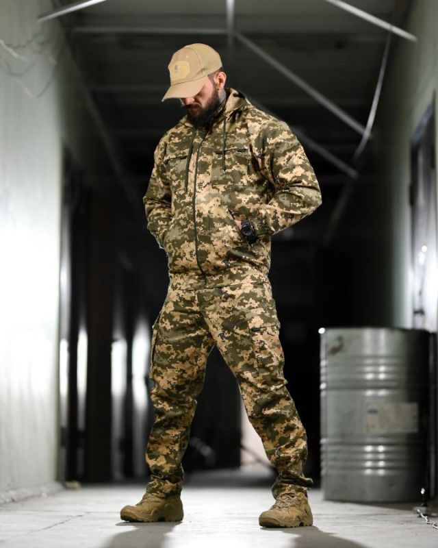 Тактический костюм defender пиксель