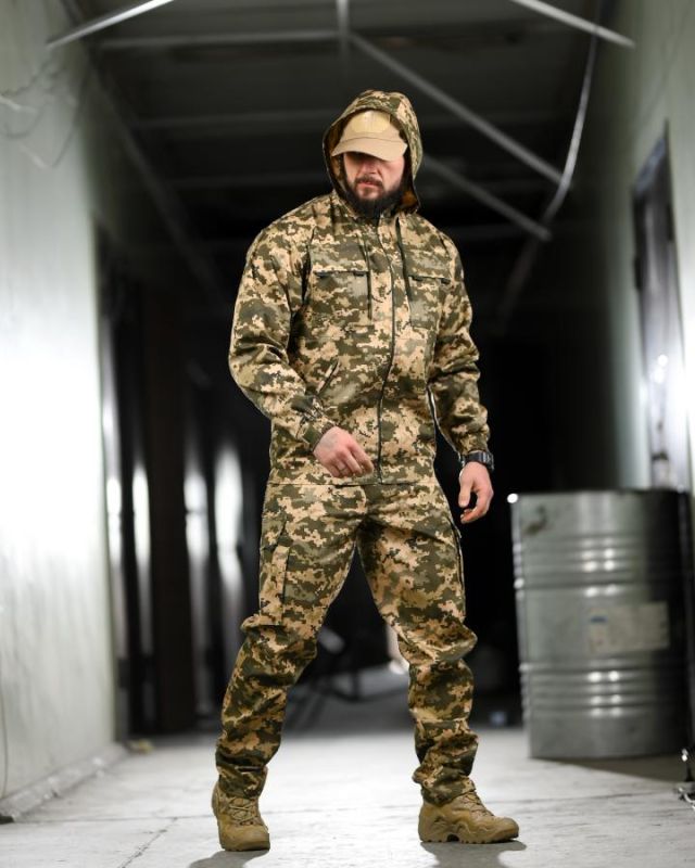 Тактический костюм defender пиксель