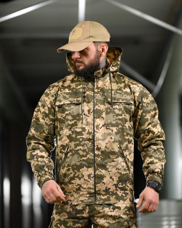 Тактический костюм defender пиксель