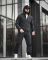 Мужской спортивный костюм steller black  ТР6791