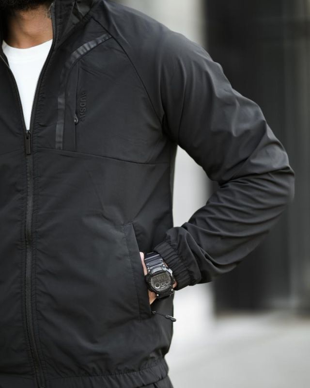 Мужской спортивный костюм steller black  ТР6791