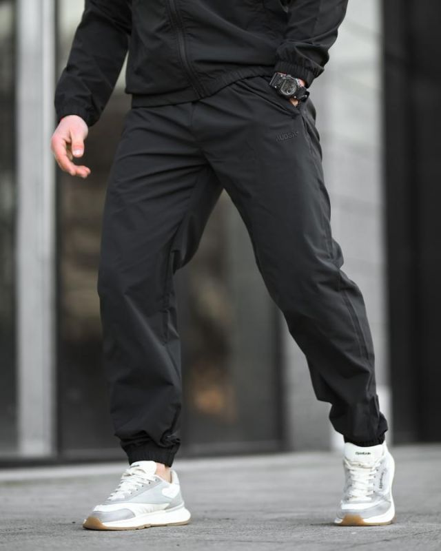 Мужской спортивный костюм steller black  ТР6791