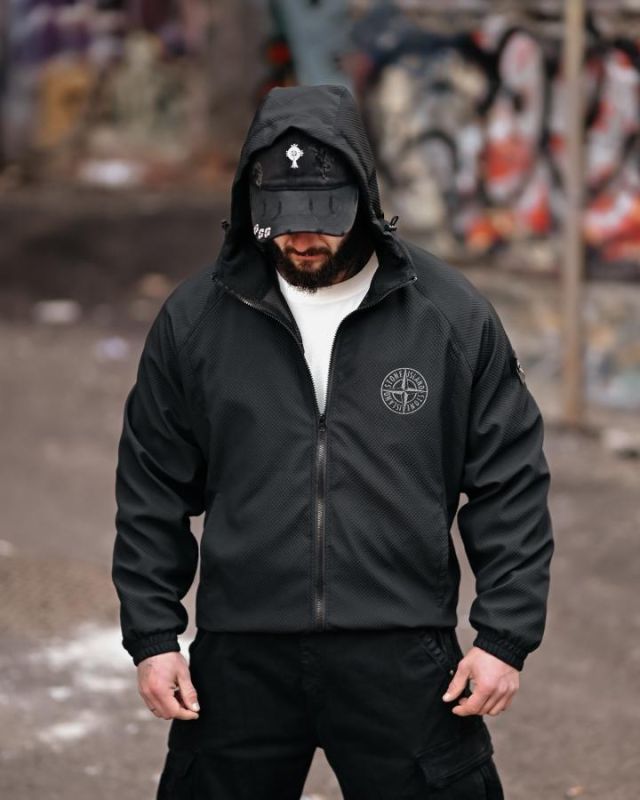 Ветровка ST pancer  black ТР6843