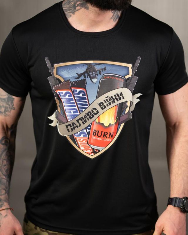 Тактическая футболка SELIONПаливо black ПП7722