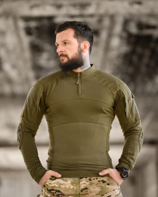 Тактическая рубашка Убакс Assault  oliva