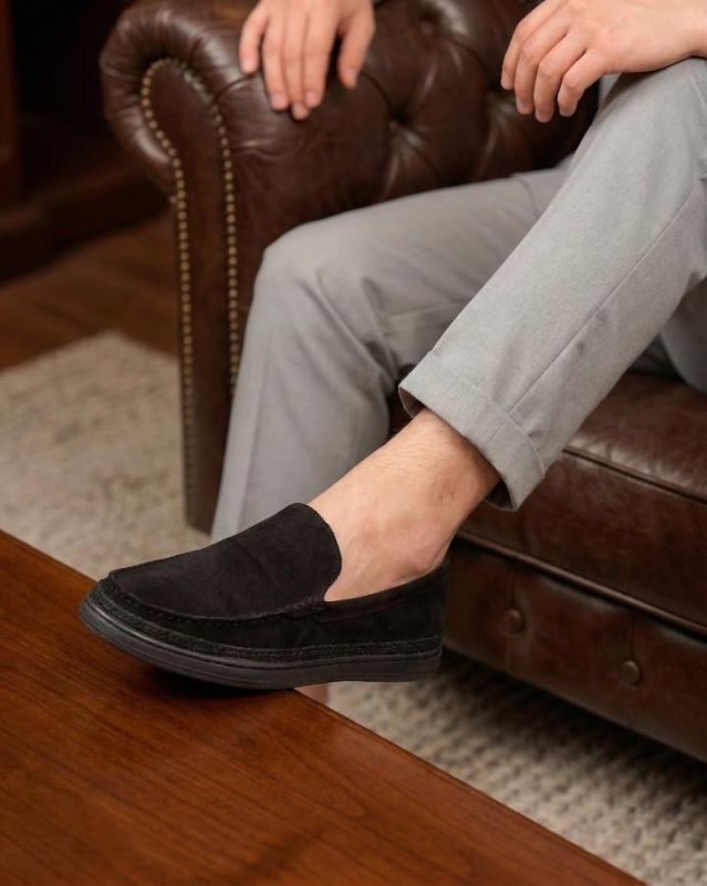 Мокасины Desay black zam ПП8087