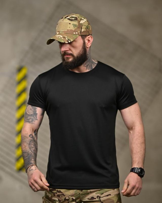 Тактическая футболка SELION Girl black ТР6931