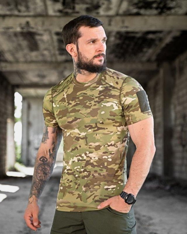 Тактическая потоотводящая футболка samuray Cooltuch MTK ВТ1159
