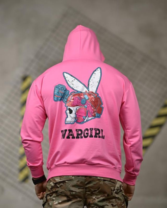 Милитари худи FAXIS Wargirl pink ТР6966