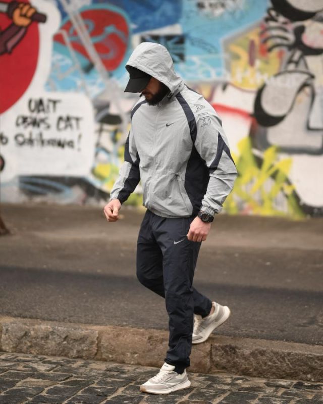 Спортивный костюм RETRO  NK grey ТР6937