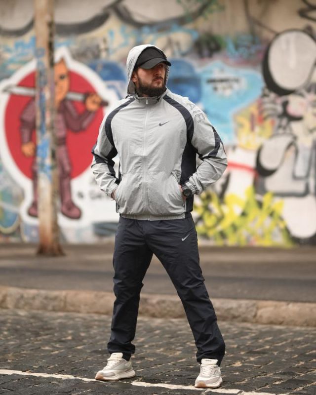 Спортивный костюм RETRO  NK grey ТР6937