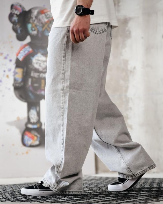 Джинси баггі stussy світлі ТР6857