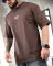 Футболка oversize  NYC bordo ТР6871