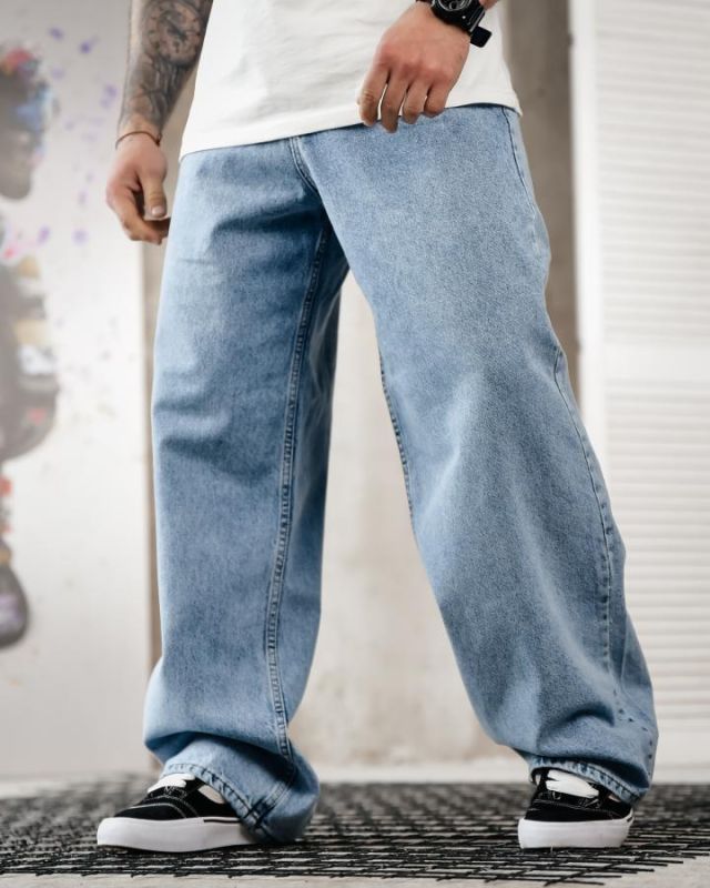 ДДжинсы багги  stussy fantom  ТР6858