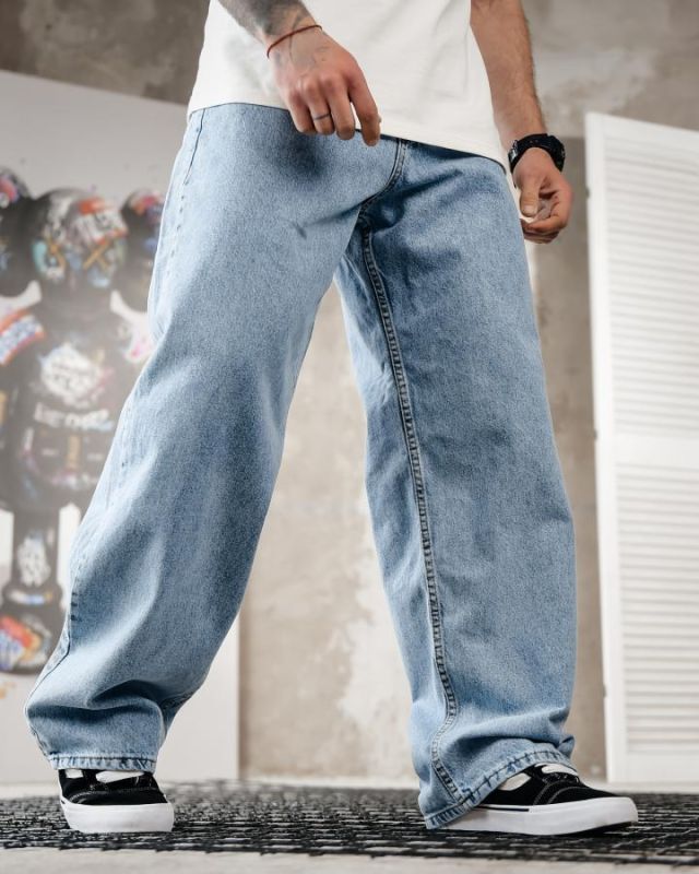 ДДжинсы багги  stussy fantom  ТР6858