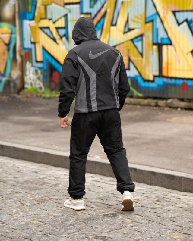 Спортивный костюм RETRO nk  black ТР6947