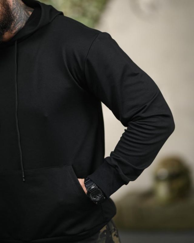 Милитари худи TRENASH   Only guns black ТР6097
