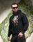 Милитари худи TRENASH  Warrior black ТР6096
