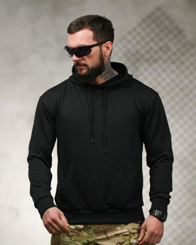 Мілітарі худі TRENASHFriends black ТР6029