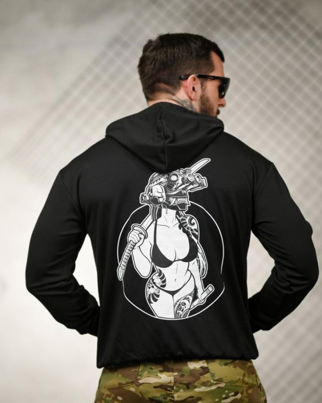 Мілітарі худі TRENASH Katana black ТР6024