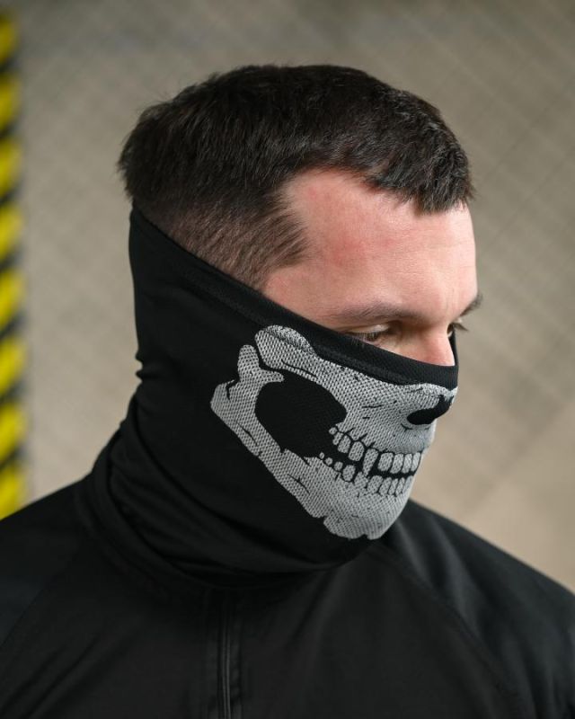 Баф Skull black ВТ4639