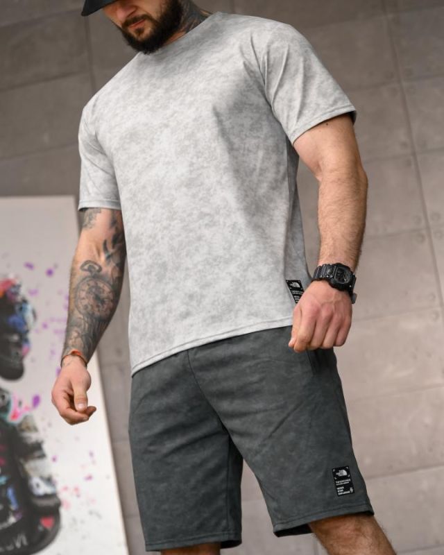 Летний комплект TNF light grey ТР6156