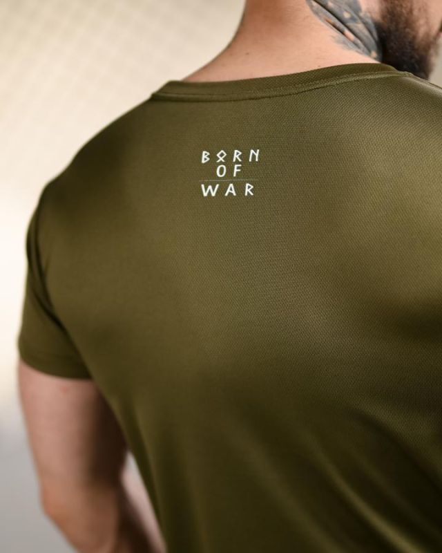 Тактическая футболка BORN OF WAR Молодість oliva  ВТ4720