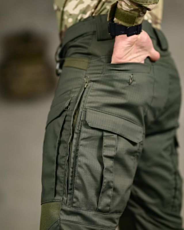 Штурмовые тактические штаны 7.62 promitey  олива ВТ4677