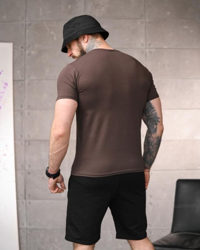 Летний комплект Adi logo brown ТР6161