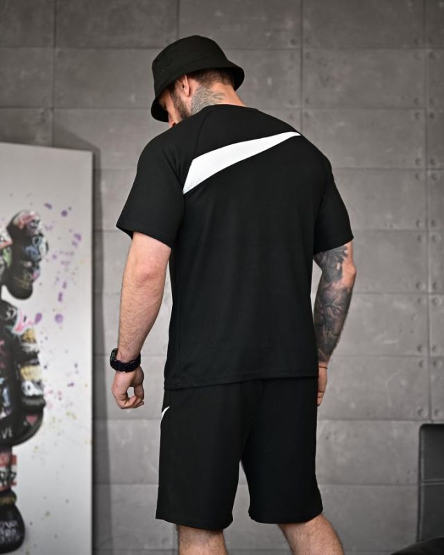 Літній комплект black/ white Nke ВТ4679