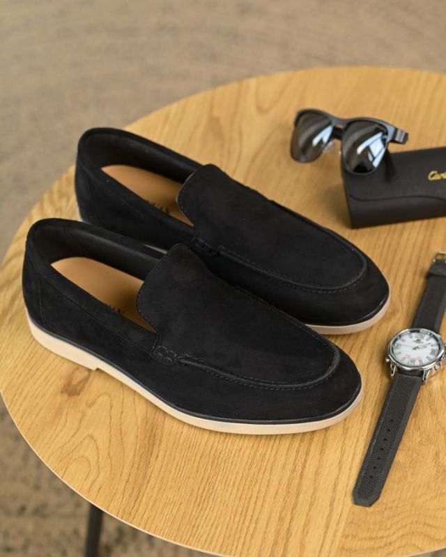 Мокасины Zam black ВТ4738