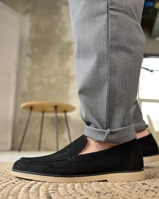 Мокасины Zam black ВТ4738