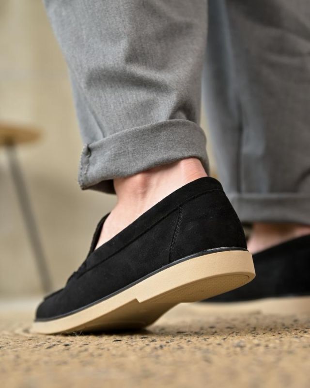 Мокасины Zam black ВТ4738