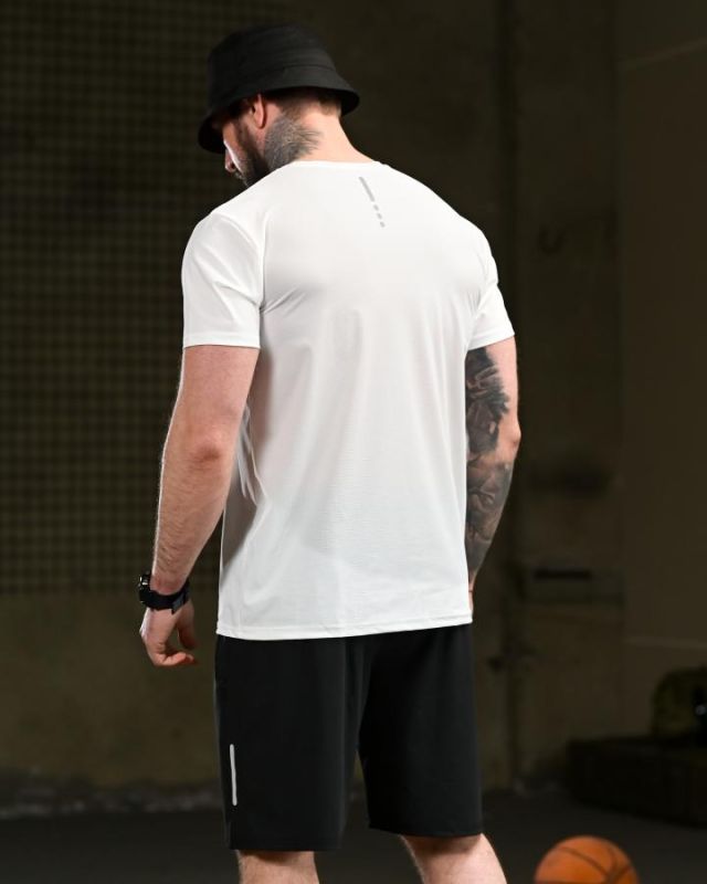 Летний  костюм NB black /white  РП6256