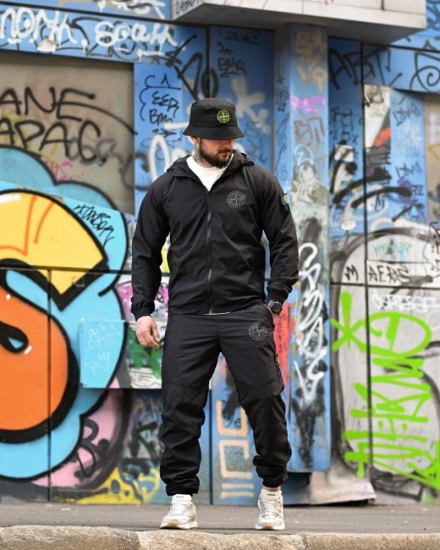 Спортивний костюм SI HOOLIGANS black ВТ4706