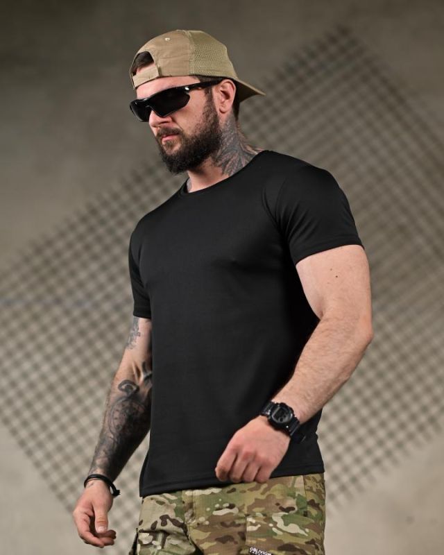 Тактична футболка SELION Небесна кара black ПП7895