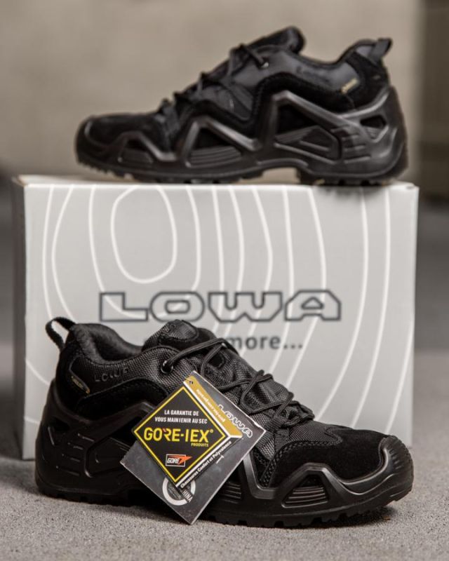 Тактичні черевики LOWA dawn black