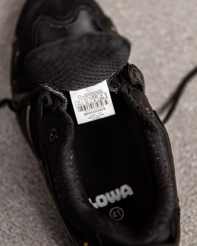 Тактичні черевики LOWA dawn black