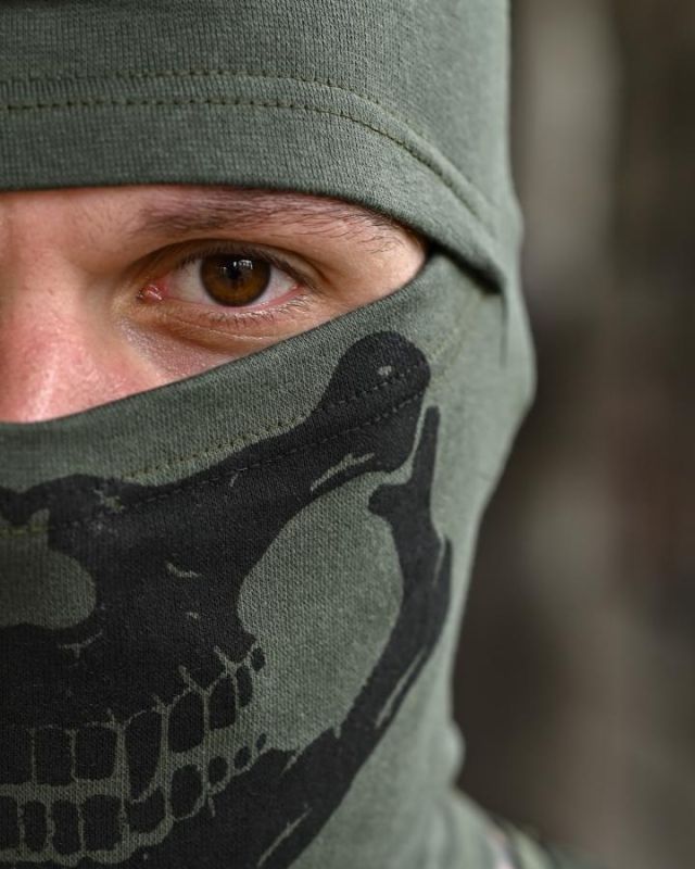 Балаклава Skull  олива ТР6936