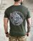 Tactical t-shirt SELION runes oliva TR6948