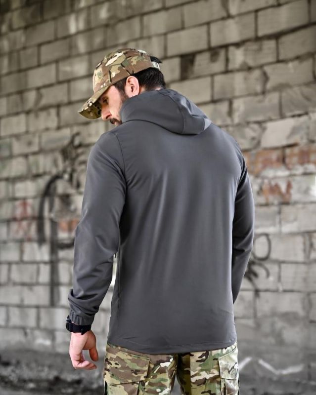 Облегченная тактическая куртка Cambodia grey ТР6956