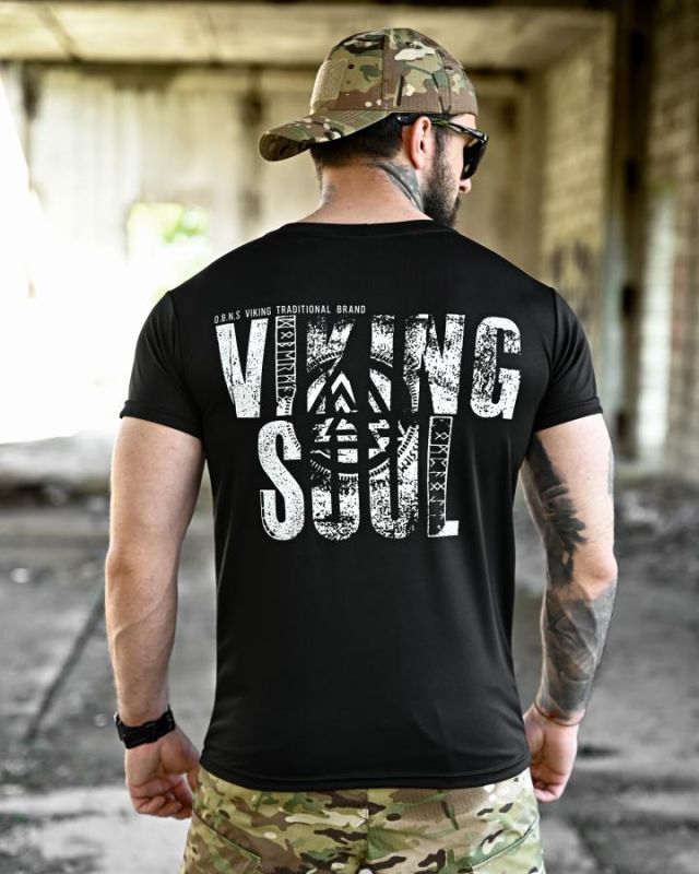 Футболка BORN OF WAR Viking soul black ВТ4632