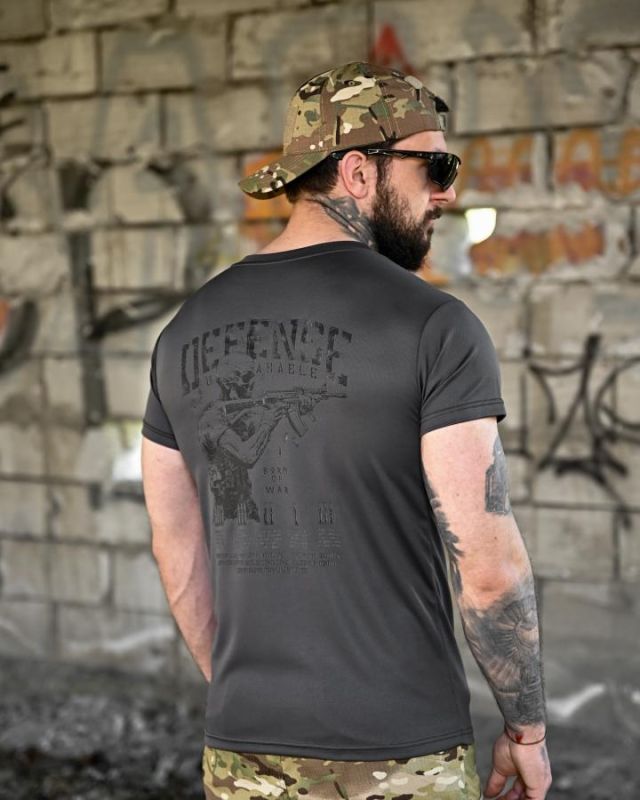 Тактическая футболка BORN OF WAR  Defense grey ВТ4630