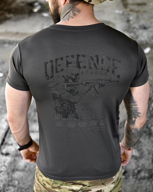 Тактическая футболка BORN OF WAR  Defense grey ВТ4630