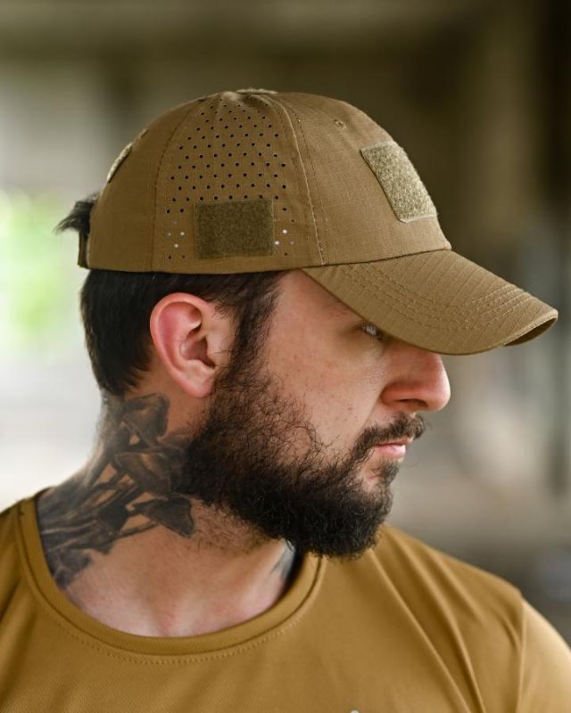 Тактична бейсболка coyot сітка ТР6942