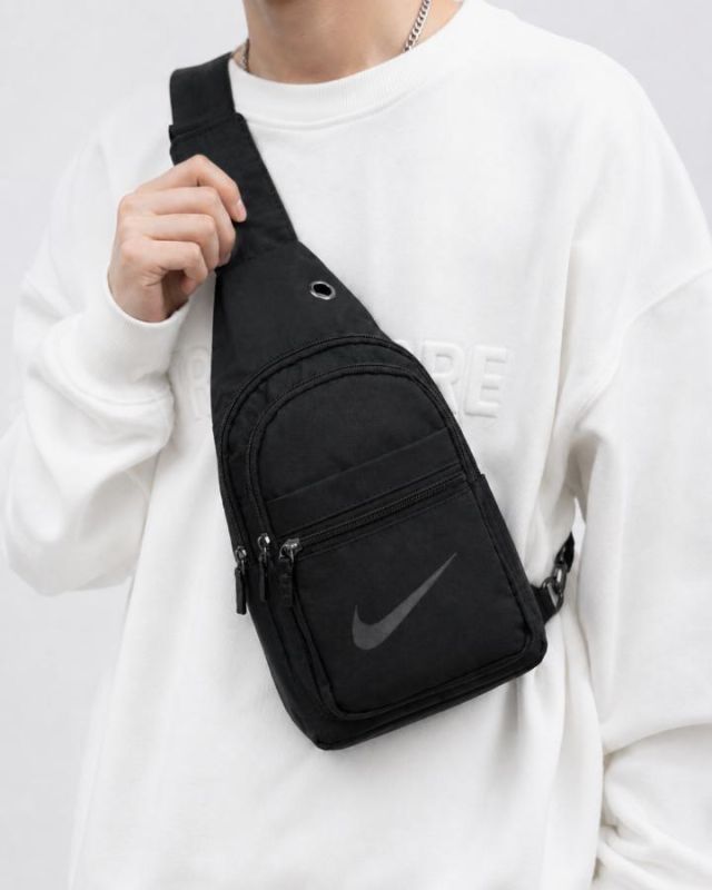 сумка через плече слинг N black РГ6166