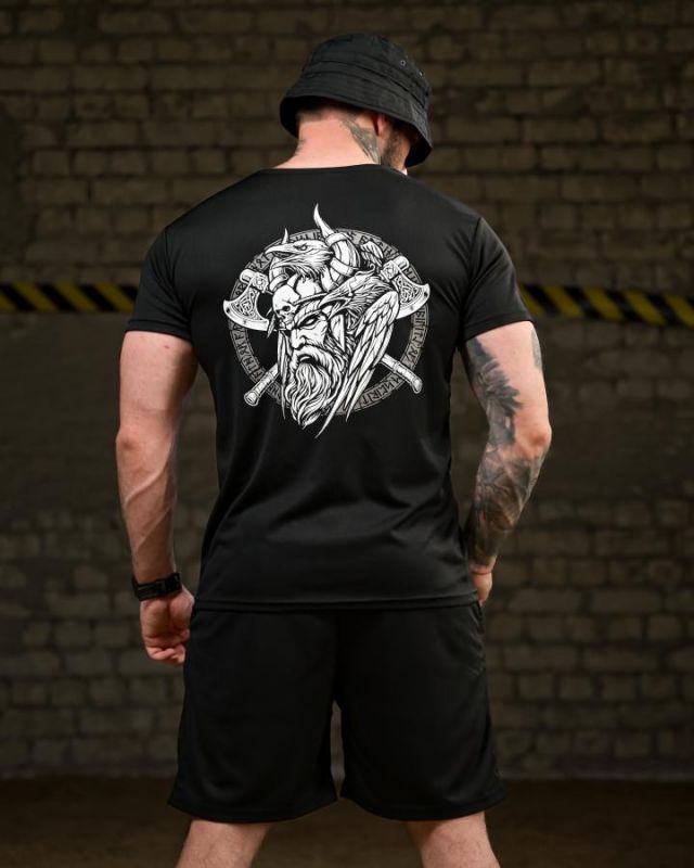Летний милитари комплект SELION Viking black ВТ4694