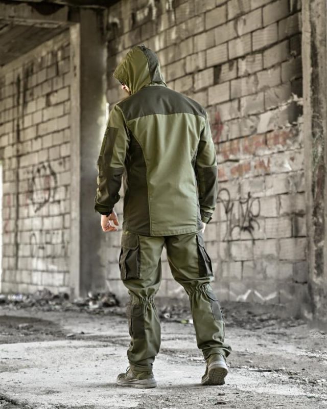 Тактический костюм  горка  олива ТР6953
