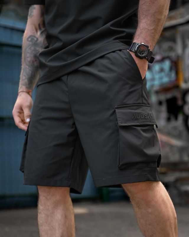 Літній комплект анорак Audsa black РГ6189